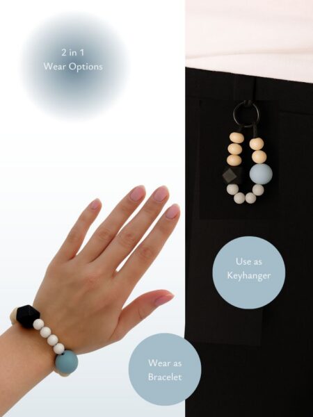 CALM BEADS 2-IN-1 KÄEVÕRU JA VÕTMEHOIDJA – MITMEKÜLGNE RAHUSTAV AKSESSUAAR